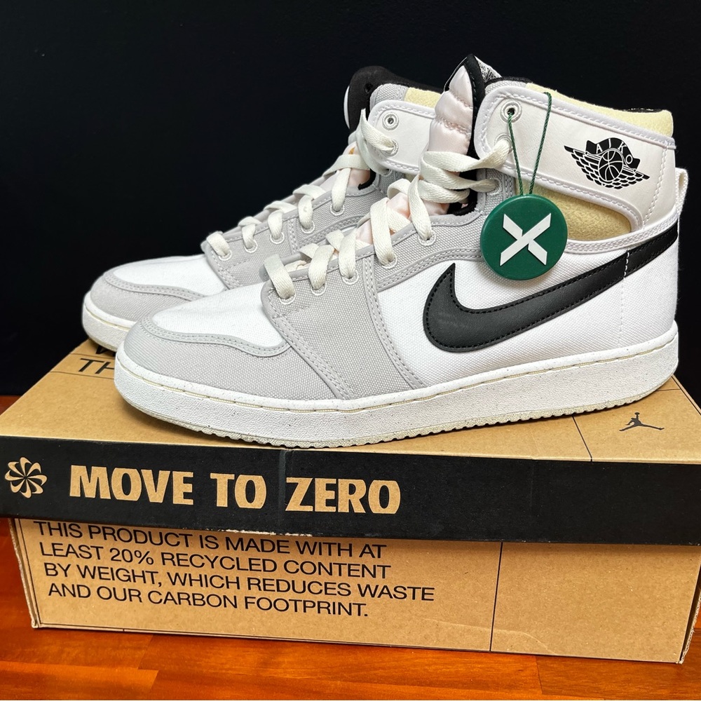 Nike Jordan 1 Retro AJKO AJ KO High Grey Fog White Black Men’s size 9.5